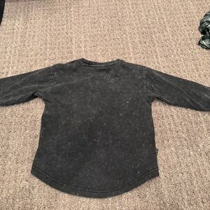 Kids Long Sleeve Black Shirt